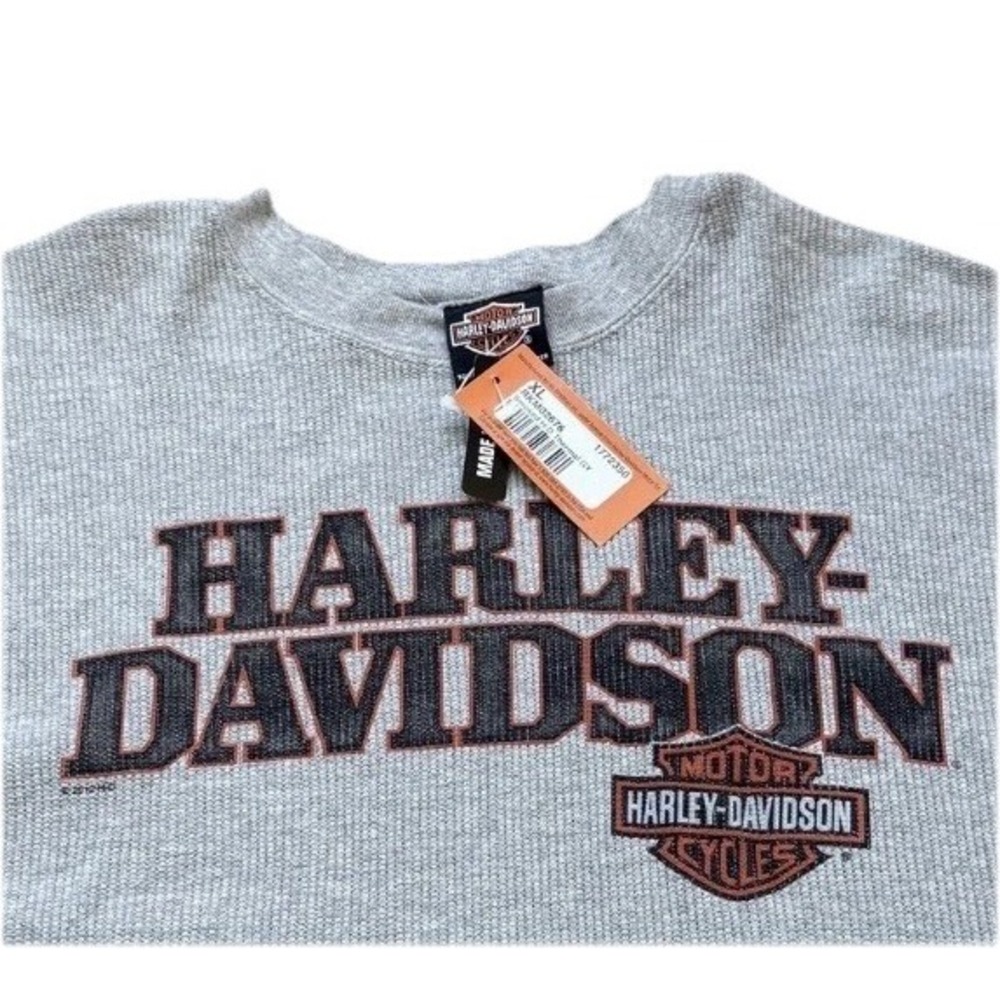 Harley-Davidson Shirt Mens XL NWT Smoky Mtn Thermal Biker USA Made Motorcycle - Picture 2 of 12